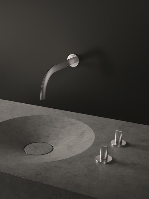 Stainless steel finish basin 