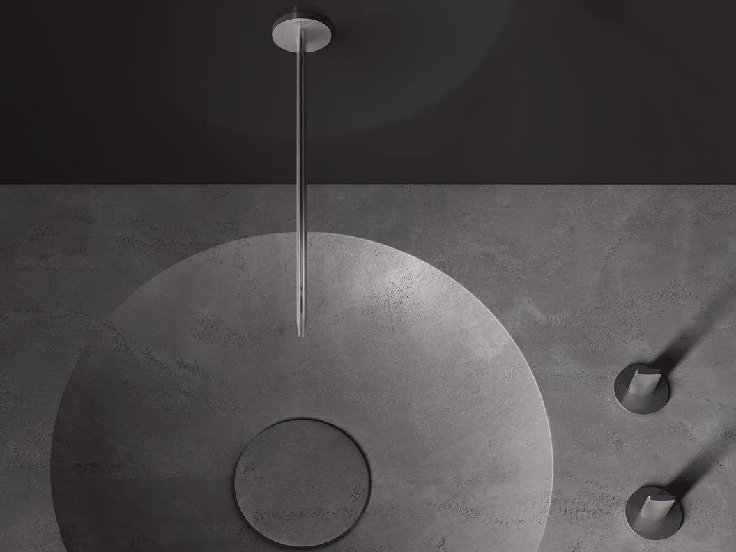 Satinelss Steel basin Atrio icon 3d collection