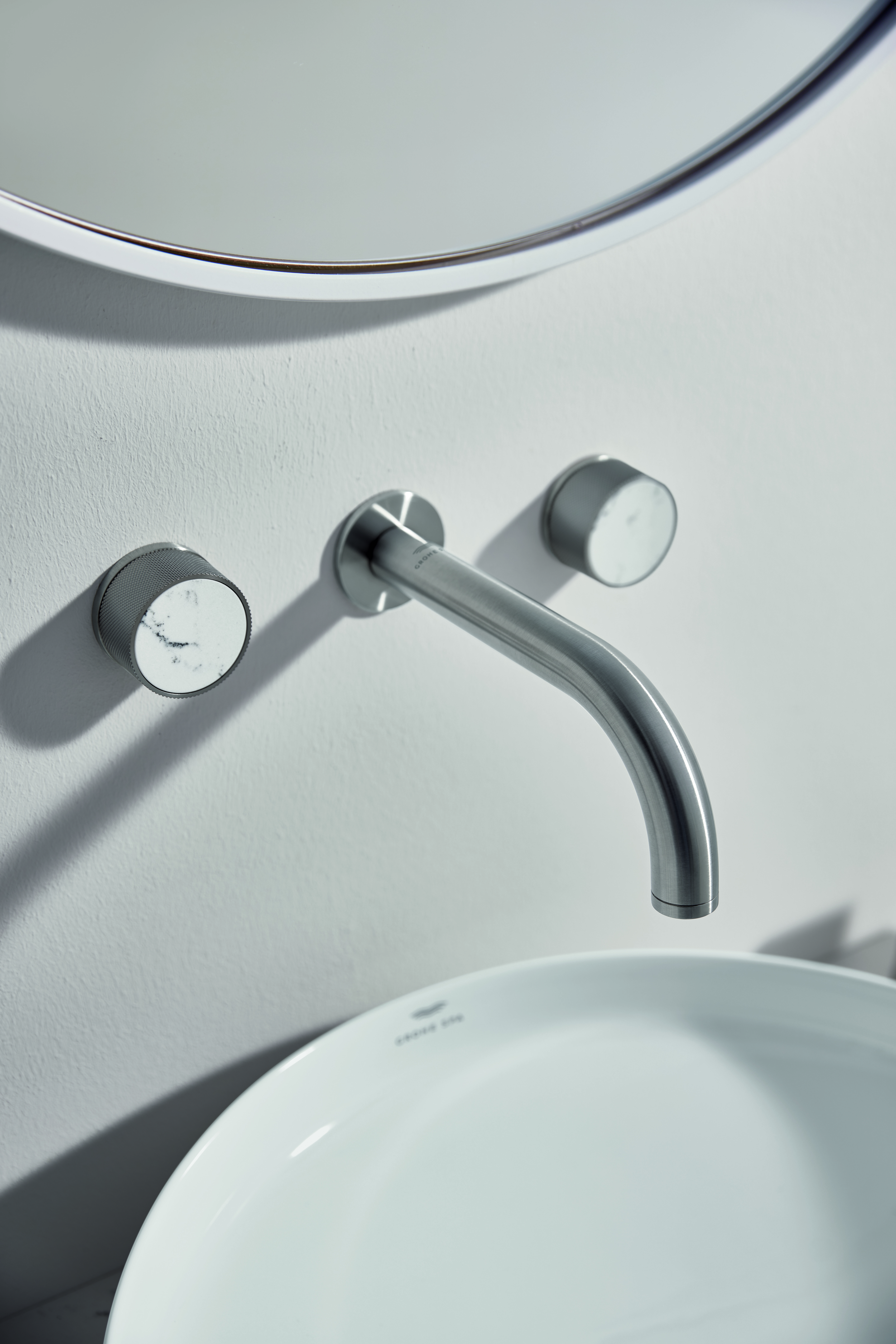 Supersteel wall-mounted basin