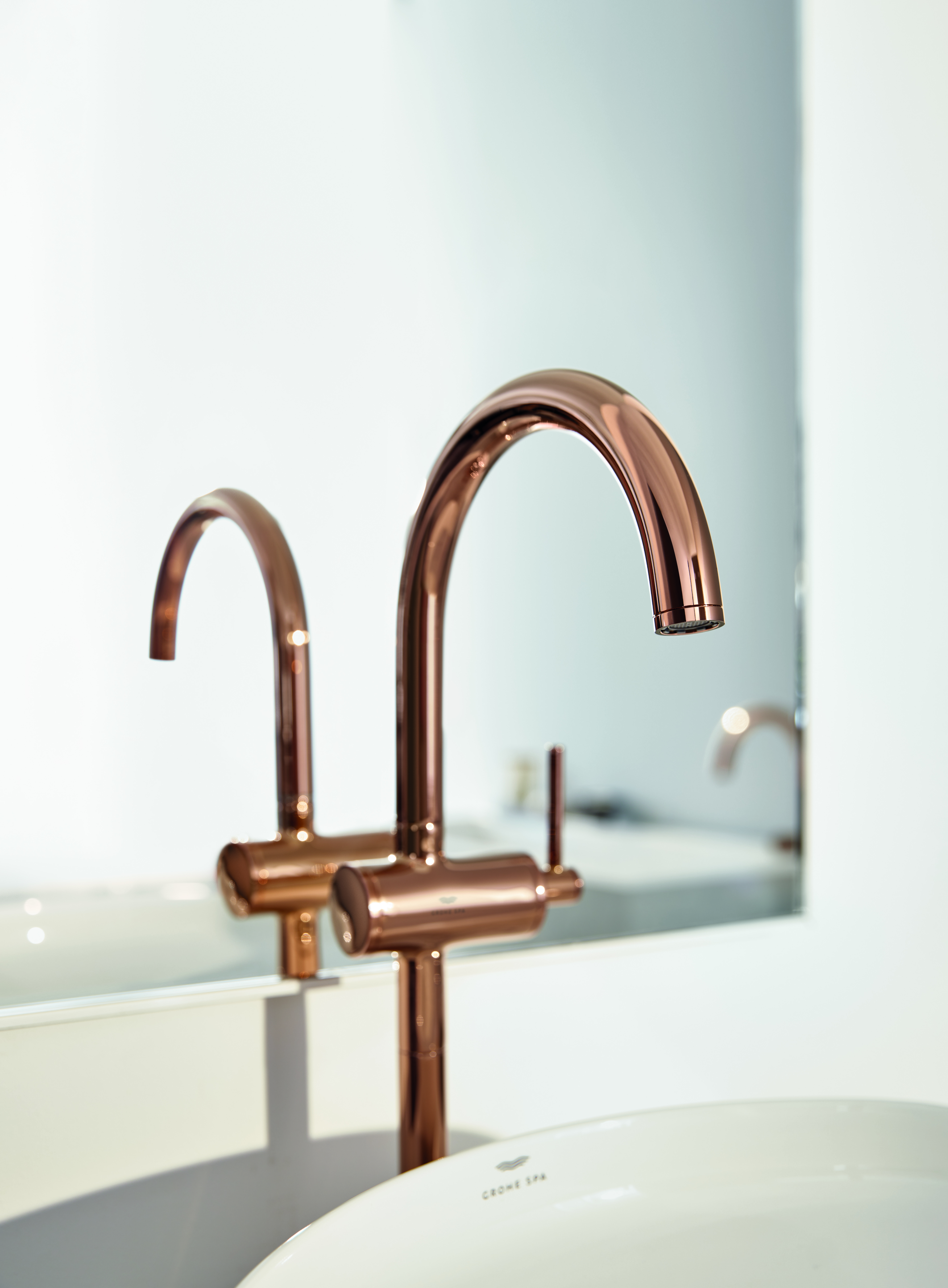 warm sunset faucet